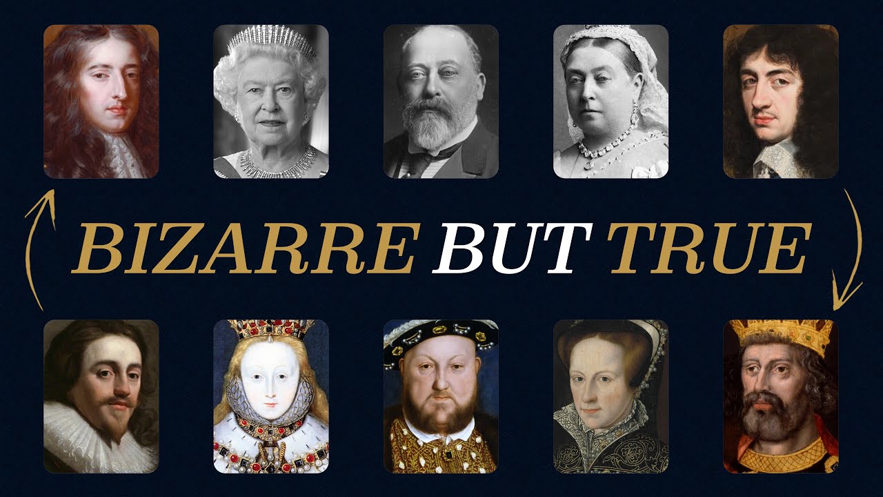 33 MOST BIZARRE English Royal Stories That Are Totally True | For Sleep