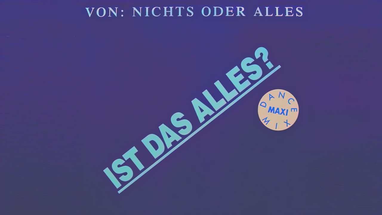 Nichts Oder Alles - Ist Das Alles ? (Axel Breitung 12
