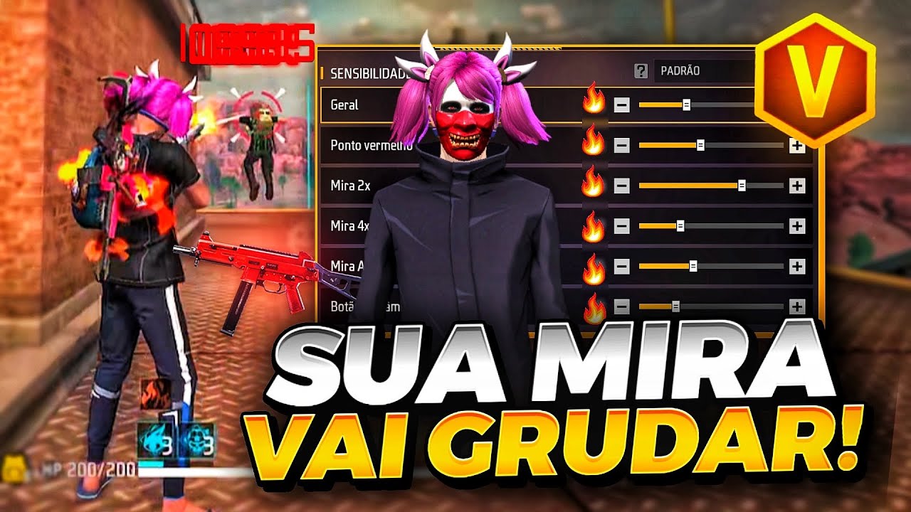 SENSI VIP 2026!🔥 A MELHOR SENSIBILIDADE para SUBIR CAPA na NOVA ATUALIZAÇÃO do FREE FIRE!