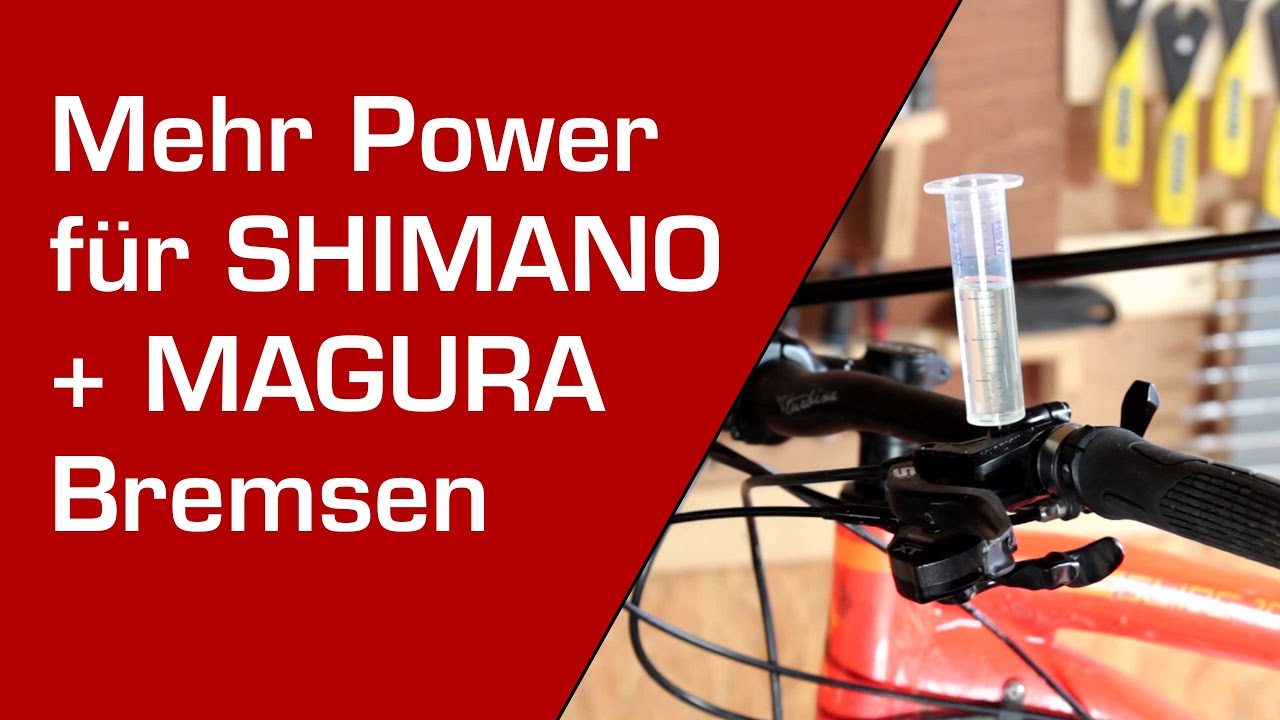 Entlüftung Magura / Shimano Bremsen mit Bicologic Pflanzenöl