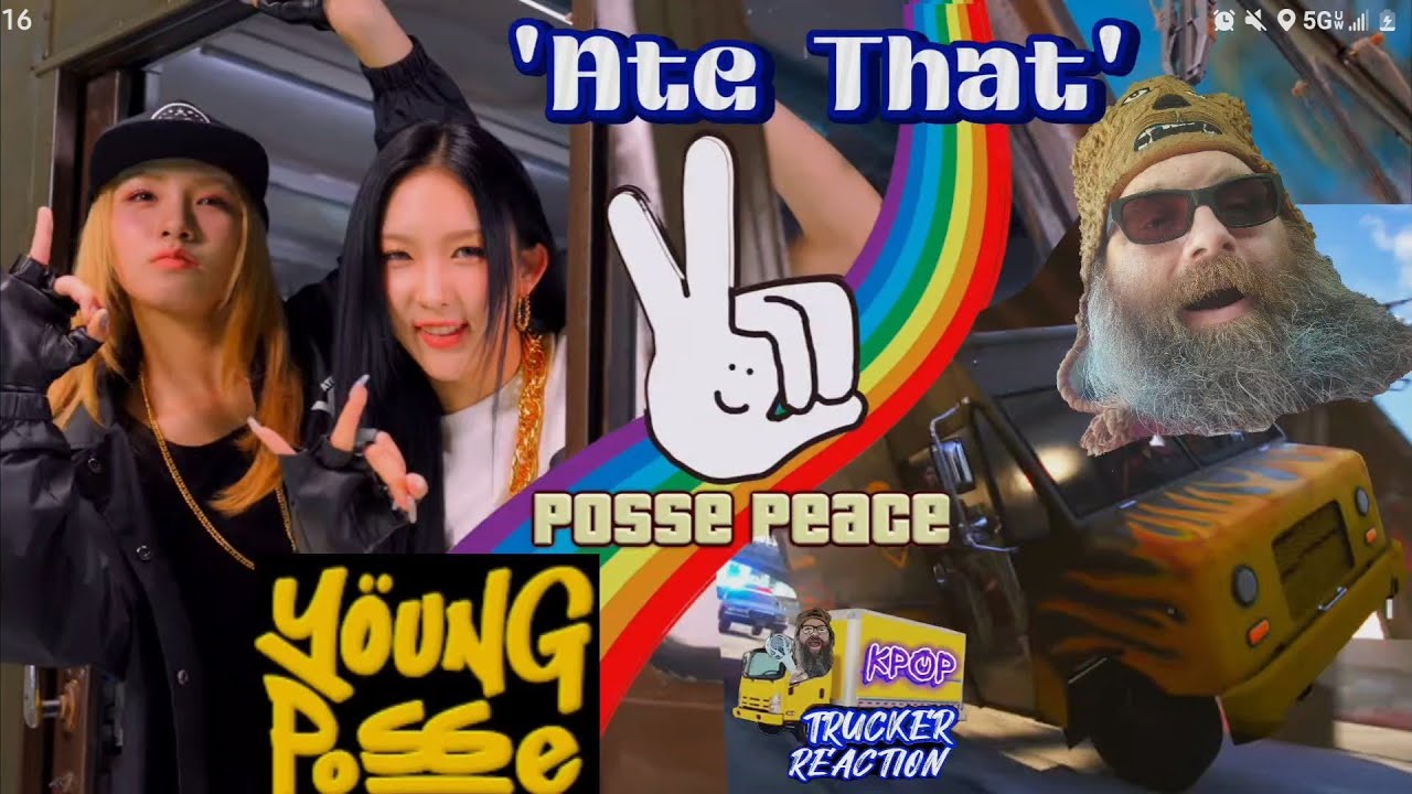 ROTY - Rappers of the Year YOUNG POSSE 영파씨 'Ate That' MV - 🚚 Trucker Reaction