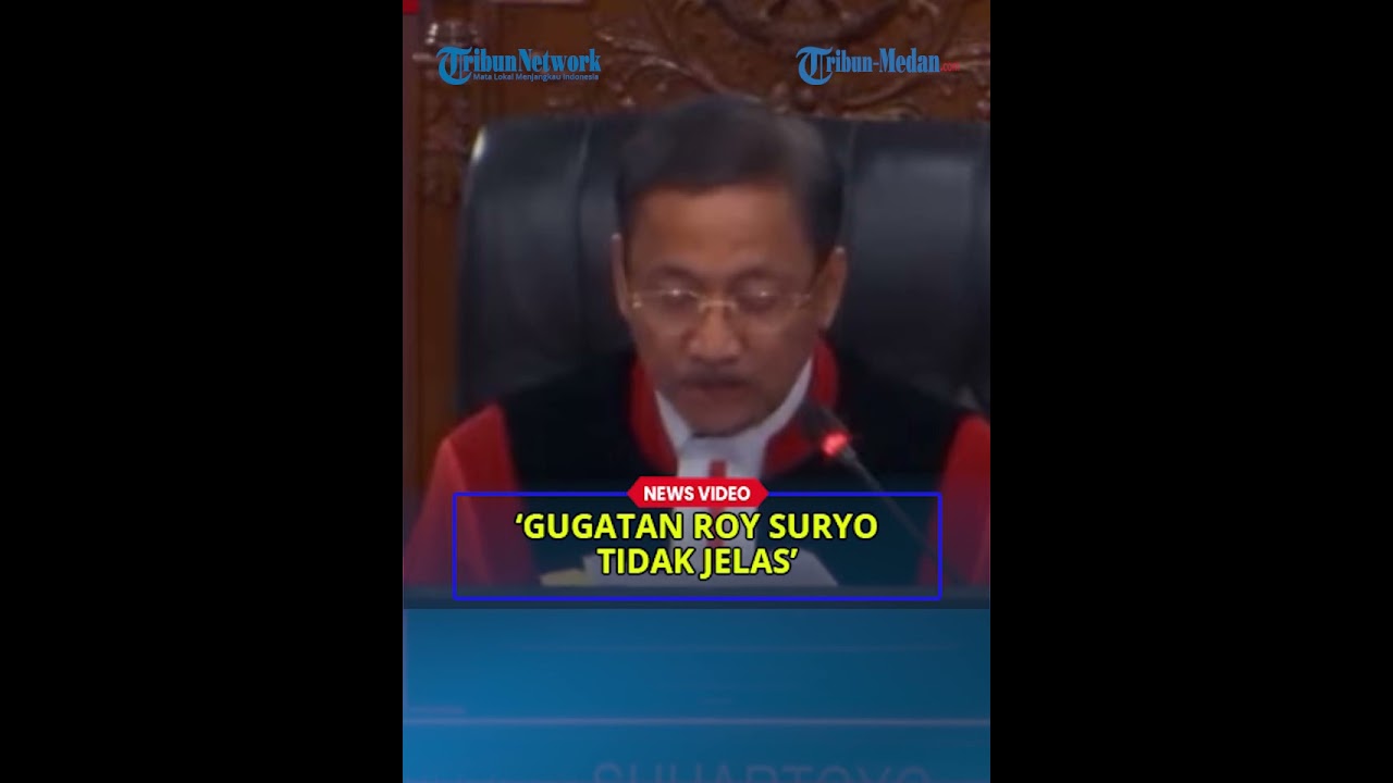 Gugatan Roy Suryo CS Dianggap Tidak Jelas