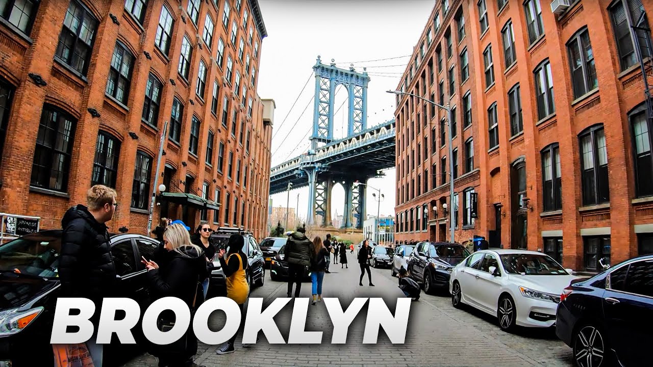 ⁴ᴷ⁶⁰ Walking NYC (Narrated) : Downtown Brooklyn, Brooklyn Heights, Brooklyn Bridge Park & DUMBO