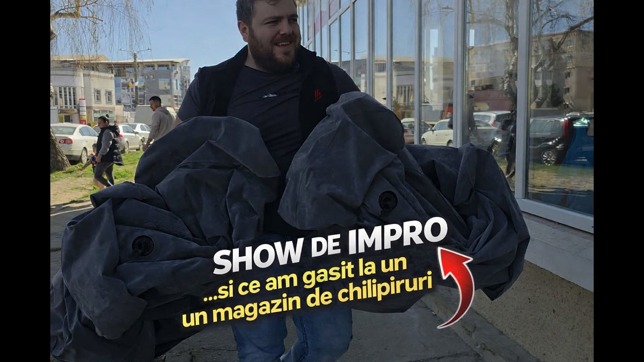 Magazin secret de chilipiruri din Lugoj + Spectacol  de improvizație