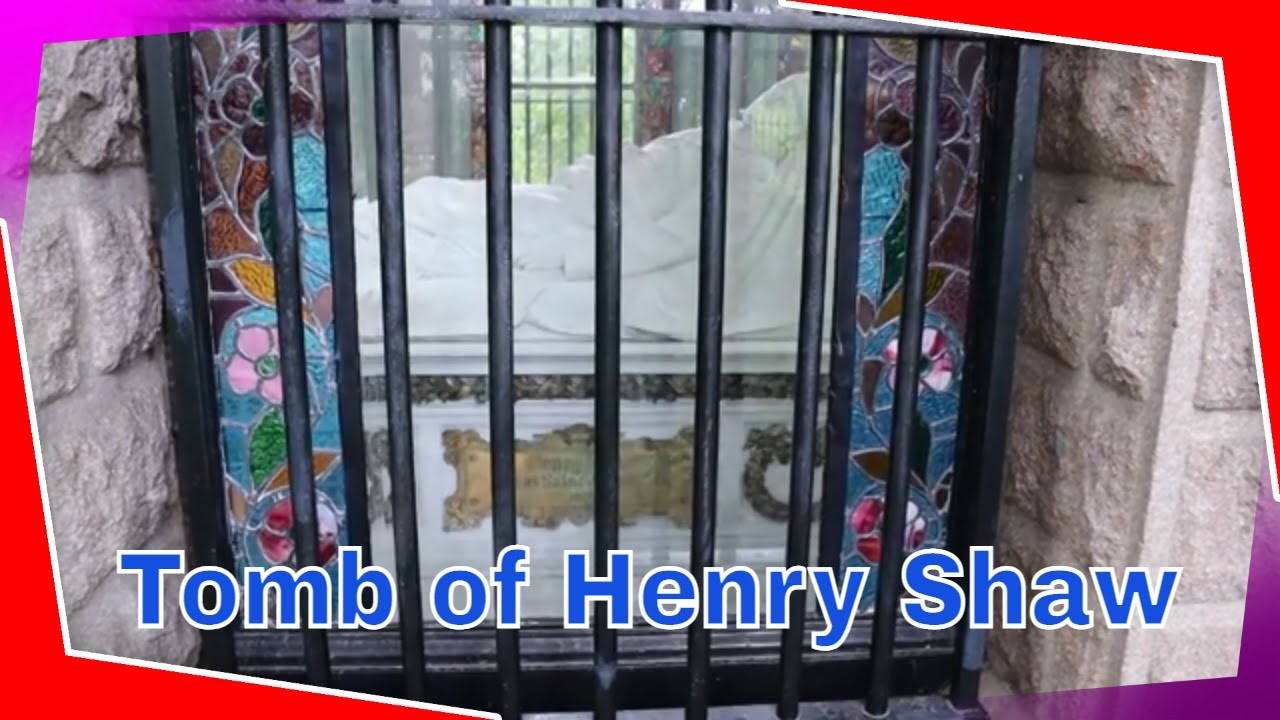 Henry Shaw's Tomb, Missouri Botanical Gardens, St. Louis, Missouri