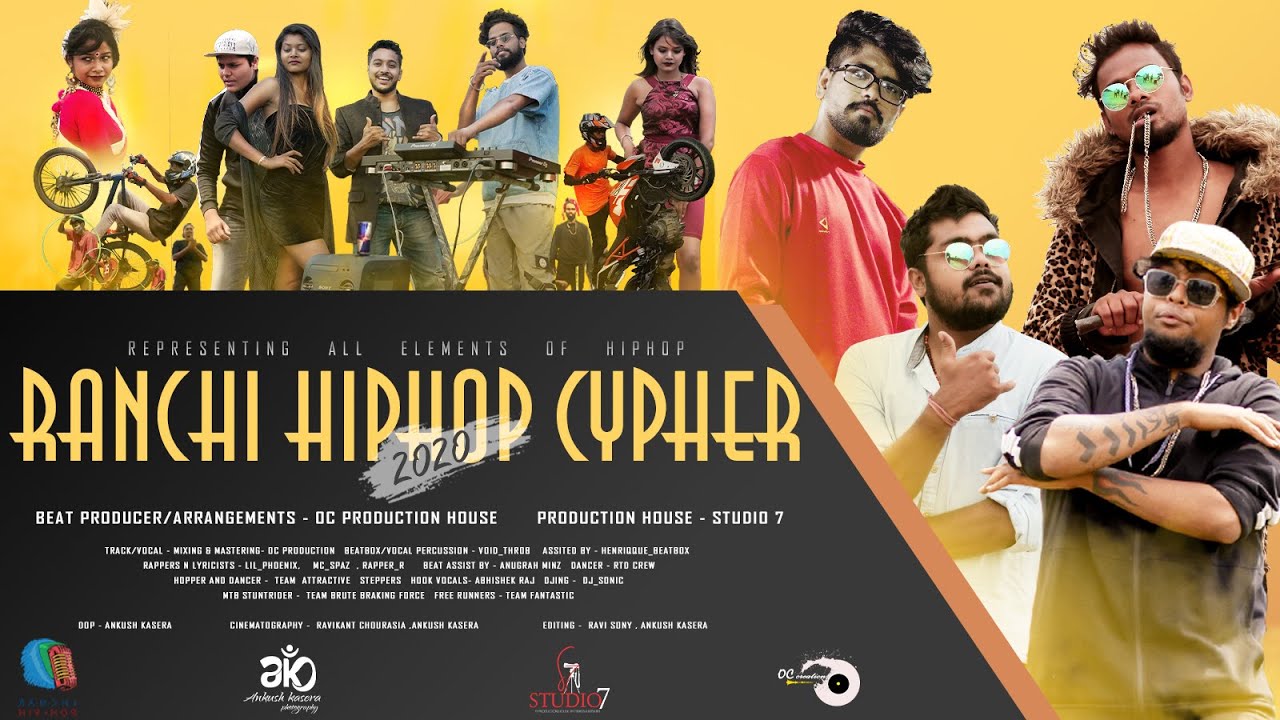 Ranchi Hiphop Cypher 2020 ft. Ranchi Hiphop | Supported by Red Bull India | Jharkhand Folk Hip Hop
