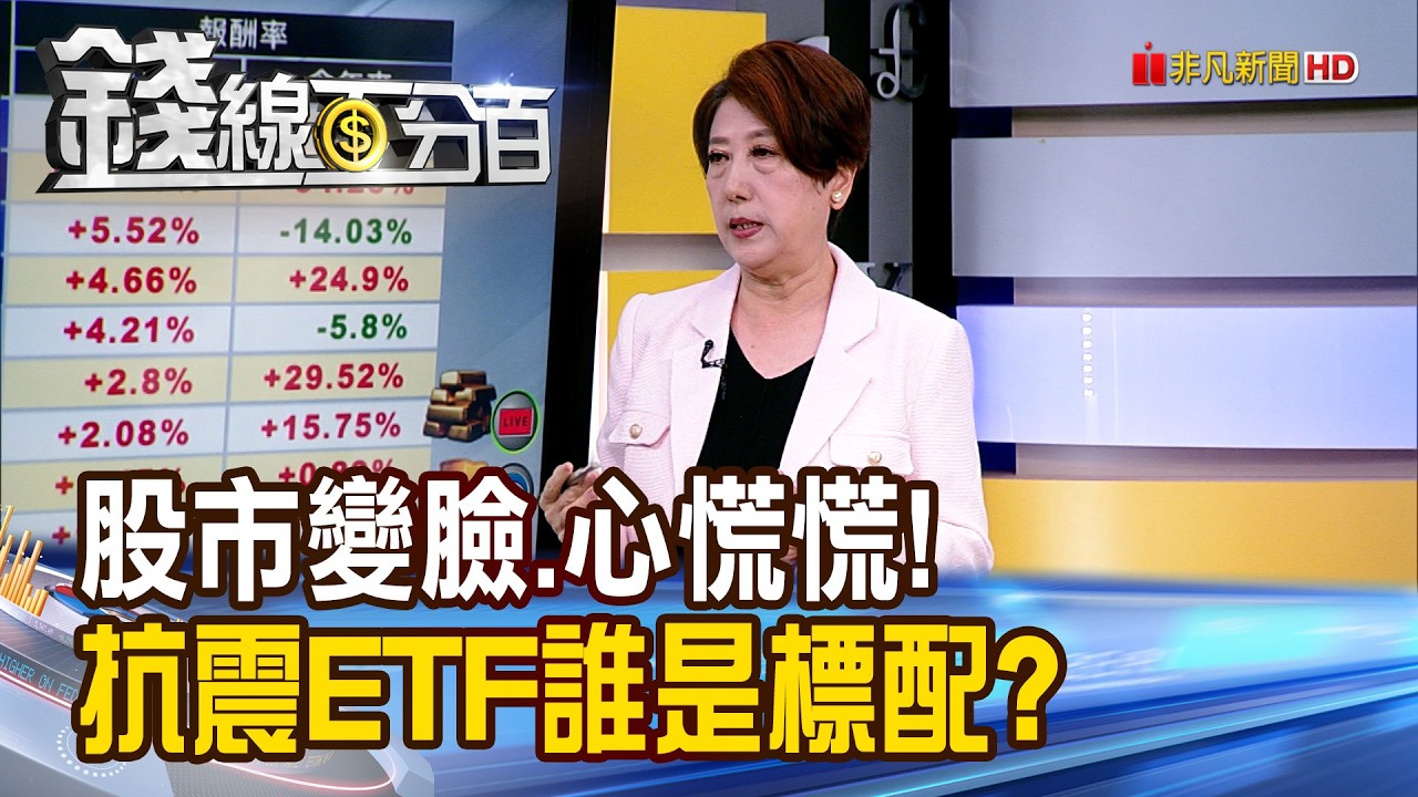 《股市變臉.心慌慌! 抗震ETF誰是標配?》【錢線百分百】20260306-3│非凡財經新聞│