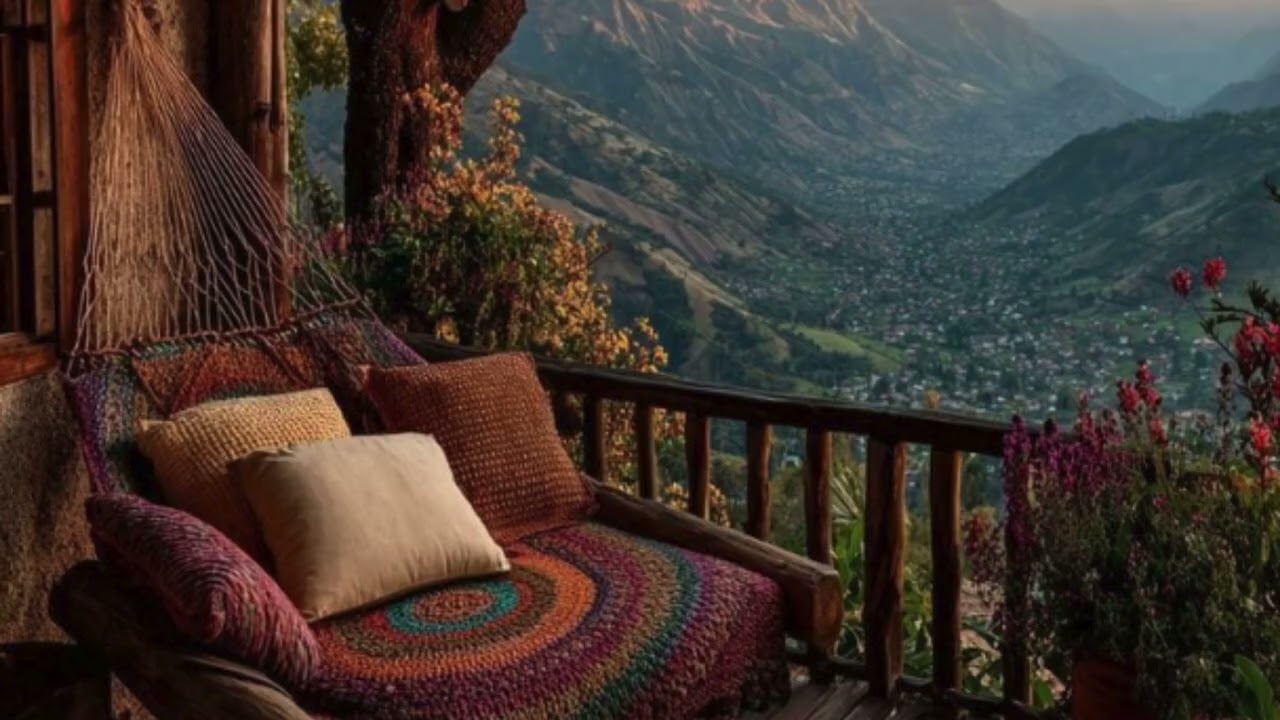 Slow Living Relaxation Fresh air 🏡 Soothing Music for Stress Relief Evenings 🏡Unwind & inner Peace