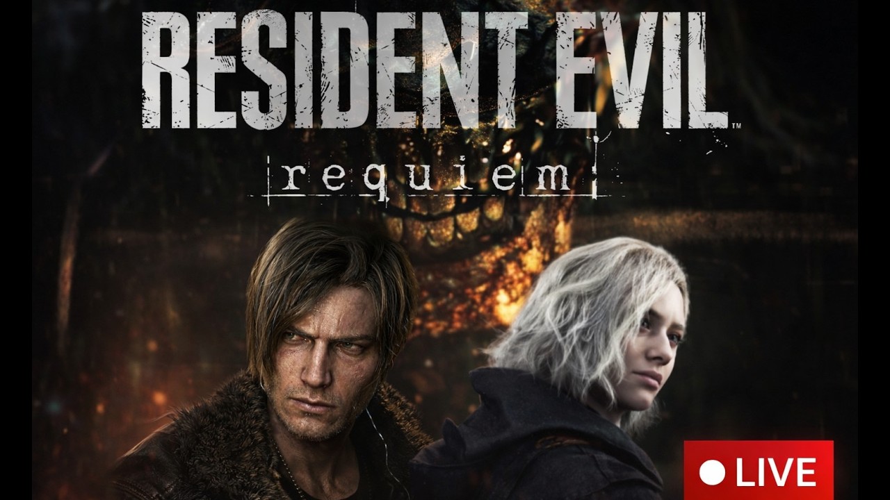RESIDENT EVIL REQUIEM (GAMEPLAY) + Resenha com o Chat Venha COnferir