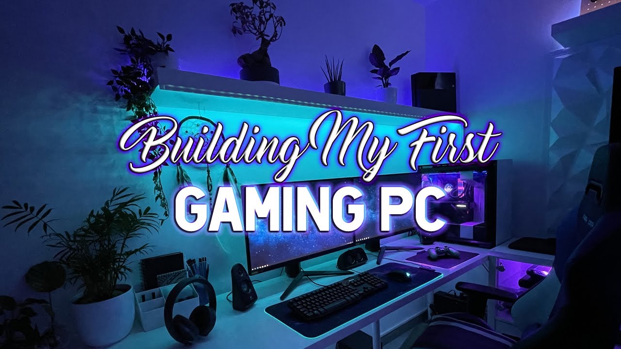 👾 Building My First PC | RTX 3080 | NZXT H710i | Speed up video
