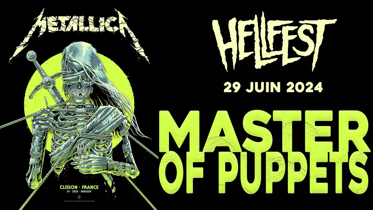 Metallica - Master of puppets @ HELLFEST 2024 - Bluray Multicam