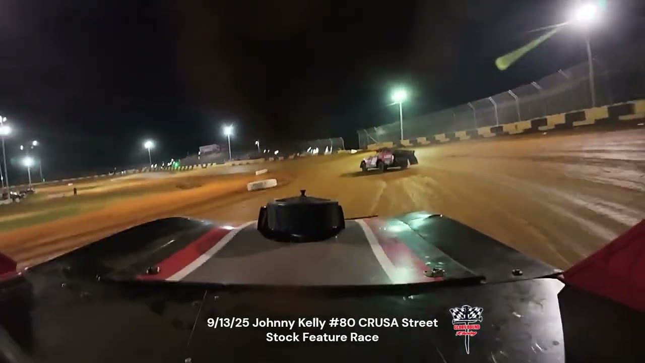 9/13/25 Johnny Kelly #80 CRUSA Street Stock Feature Race