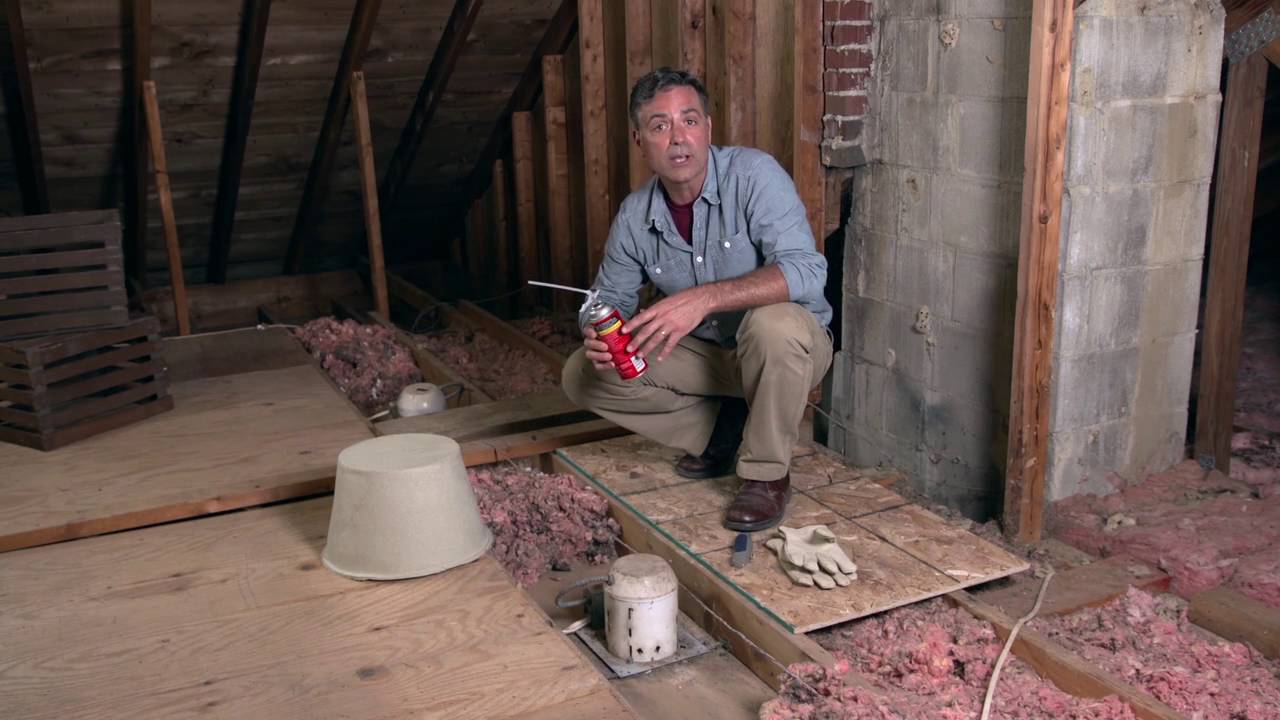 You Can Air Seal Your Attic