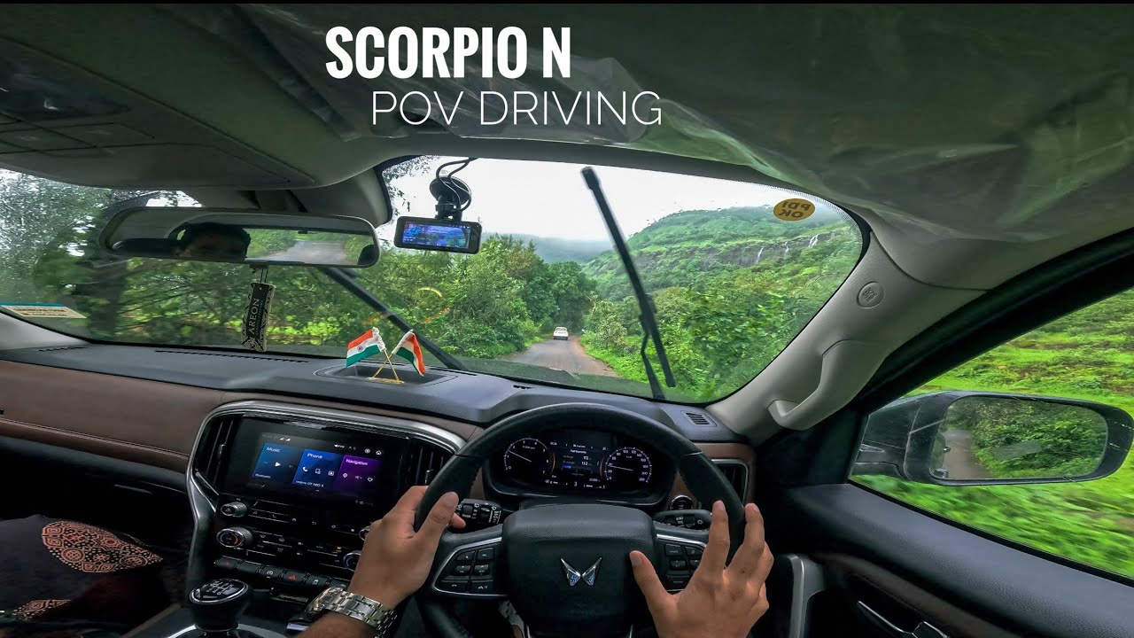 POV: Scenic drive in our SCORPIO N | VLOG