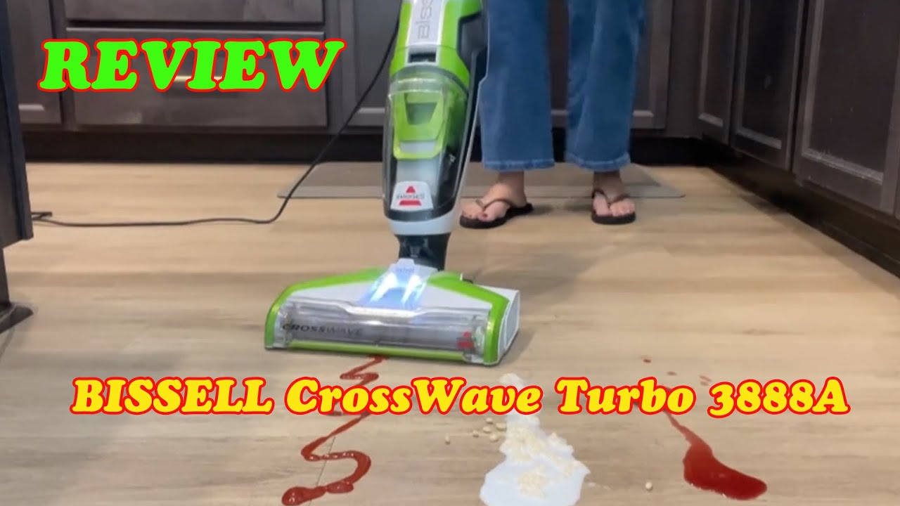 BISSELL CrossWave Turbo 3888A Review | Wet & Dry Vacuum Mop Combo