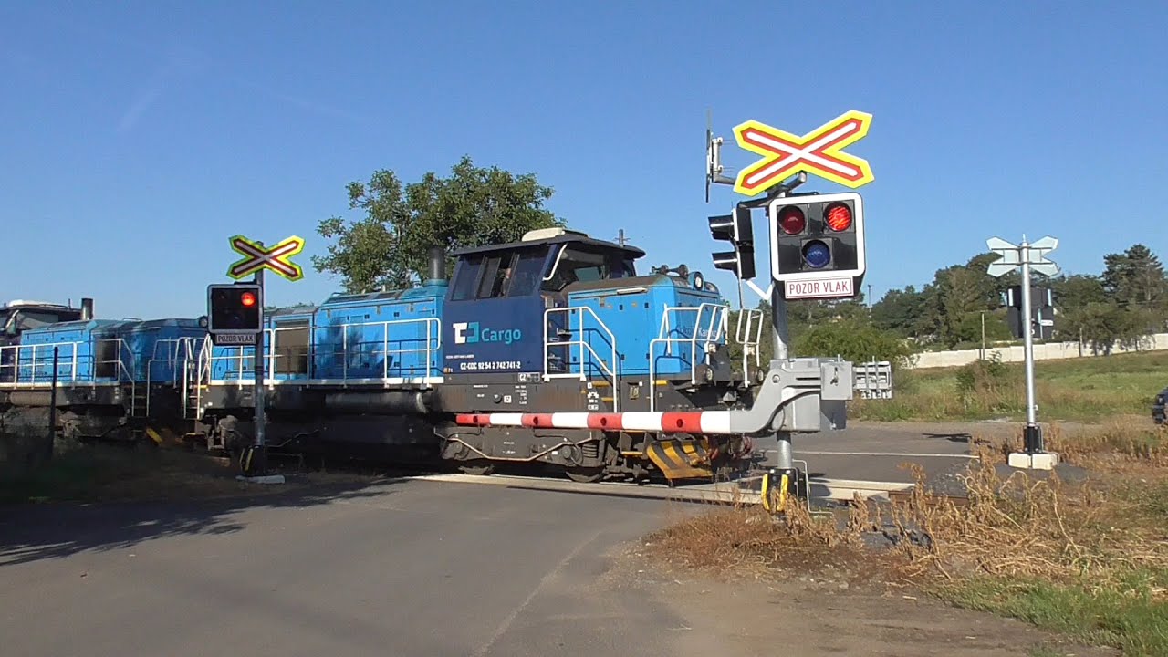 Železniční přejezd Žatec ul. Stroupečská - 7.9.2024 // Railroad crossing
