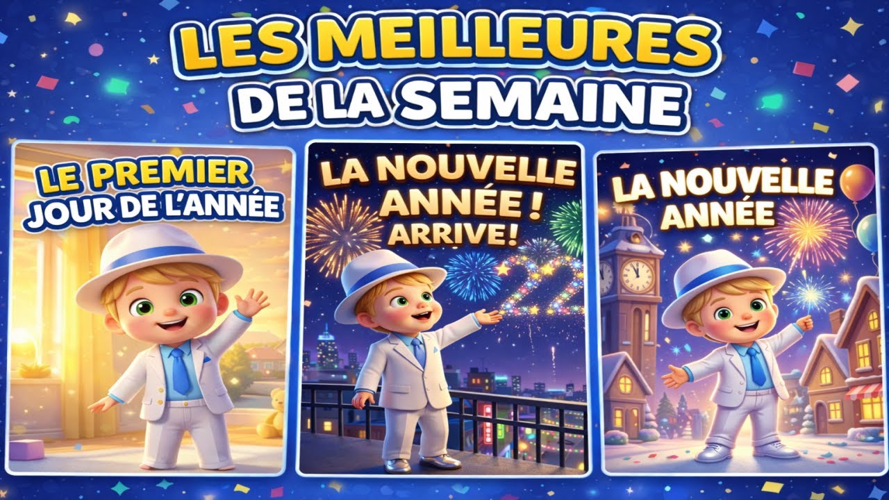 Le Meilleur de la Semaine ! Chansons Amusantes Pour les Enfants