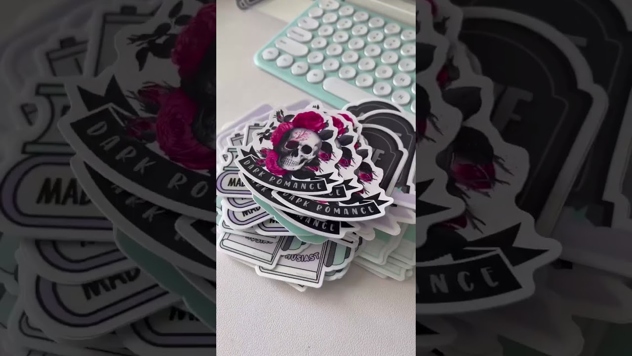#packingorders #etsyshop #shopify today I&rsquo;m packing the largest sticker order I&rsquo;ve ever received