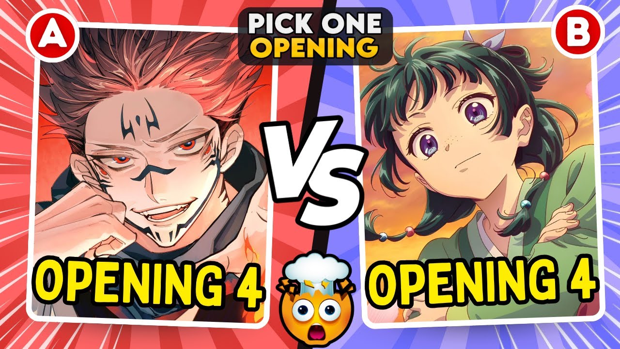 🔥 FOURTH Anime Openings Battle! 🎶 PICK the Best One | Anime Quiz!