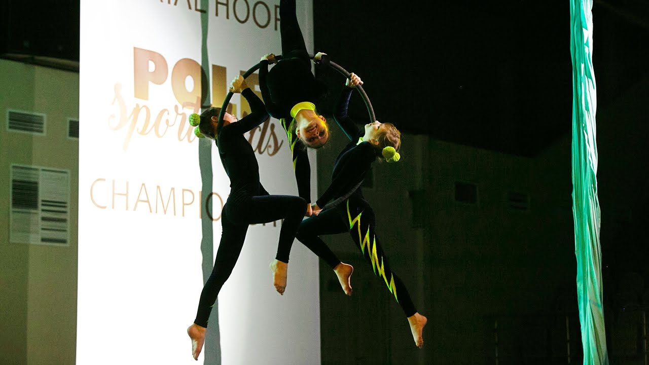 Aerial hoop kids routine | show pole sport kids Festival 2021 | by Kristian Lebedev