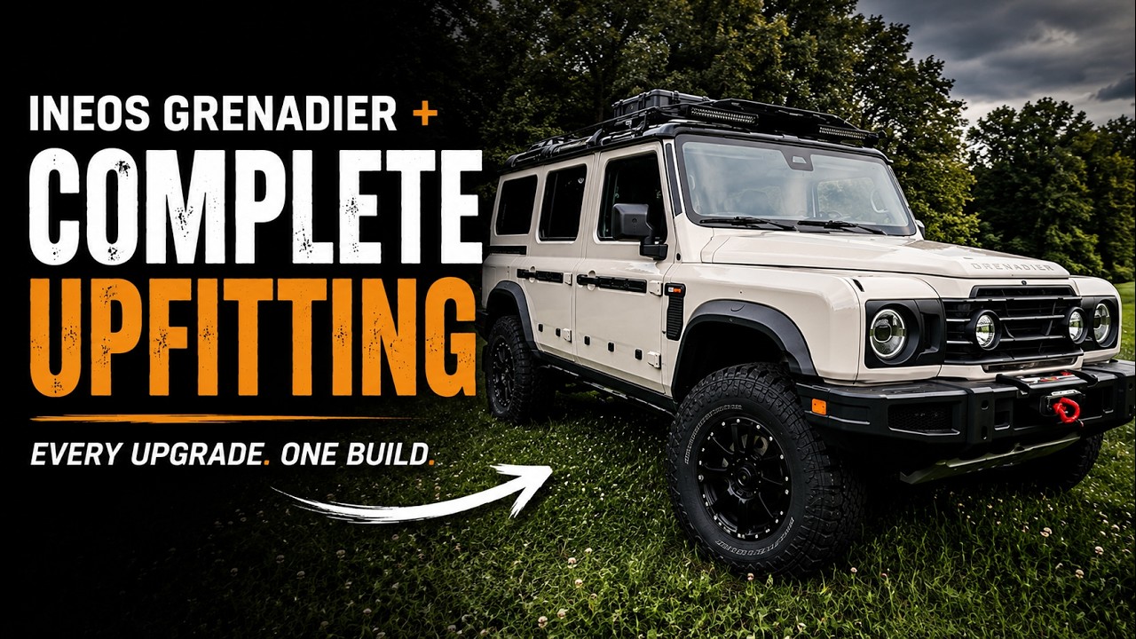 Highlights of Complete Grenadier Upfitting.  #ineosgrenadier #grenadier #design-build-go