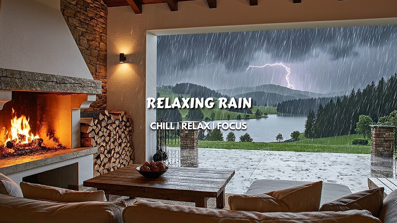 Relax Rain | 1 Hour of Spiritual Rain Sounds for Focus, Meditation & Sleep