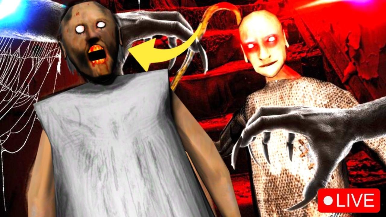 Granny Live | Granny Caught Me! 😱 Granny horror live gameplay | Live escape  #granny #horror #live