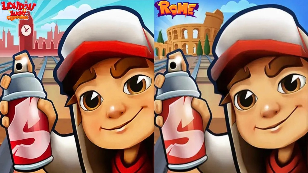 Subway Surfers: London Lucky Creatures 2026 🆚 Rome 2026 | Map Comparison!