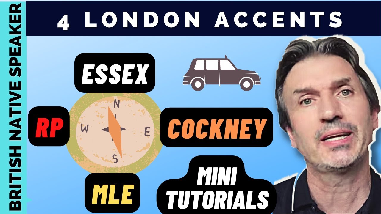 TOP 4 London Accents (N,S,E,W) Mini Tutorials + Influences!