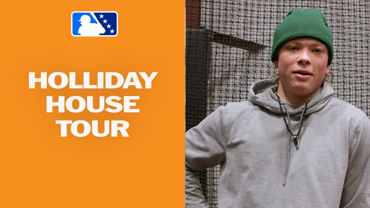 Jackson Holliday's house is a ballplayer's dream!