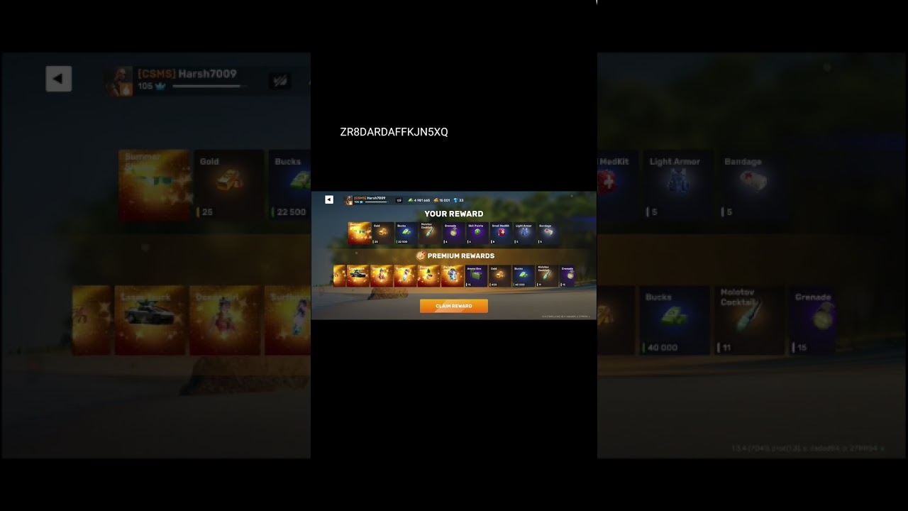 redeem code !!! 