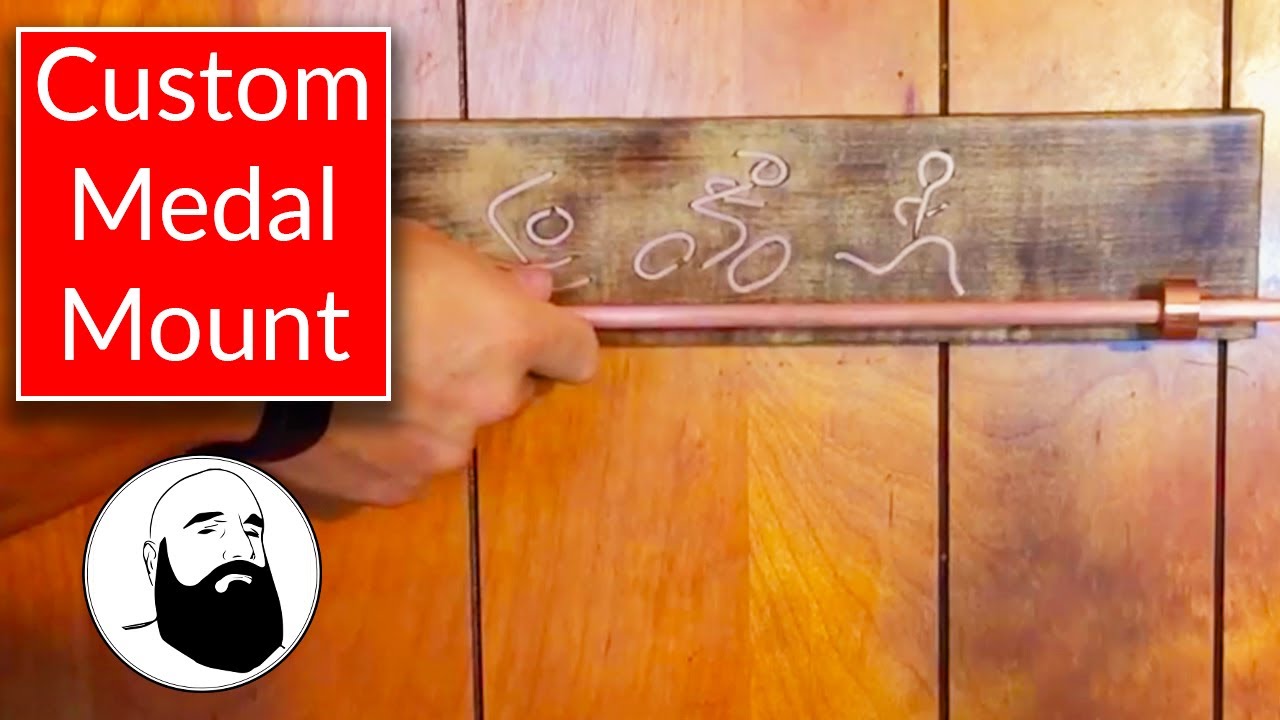 How to Make a Medal Rack | for Marathons, Triathlons, or any Awards or Military Medals