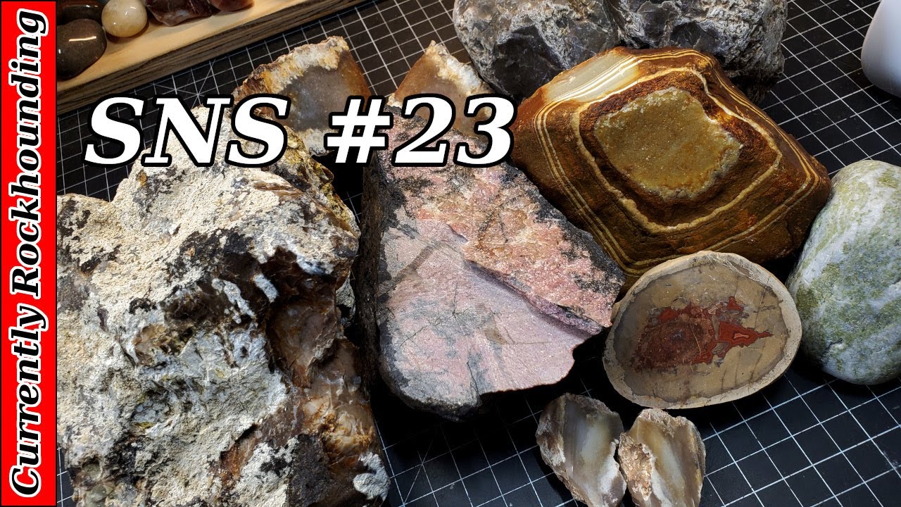 Saturday Night Special #23: Lapidary Projects, Agates, & Videos