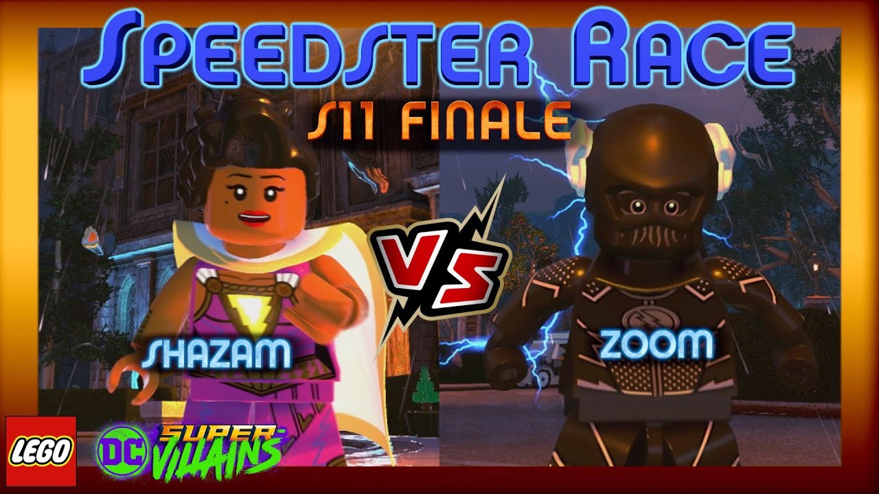 Серия Speedster — Гонка Зума против Шазама!! ФИНАЛ 11 СЕЗОНА (LEGO DC Super Villains)