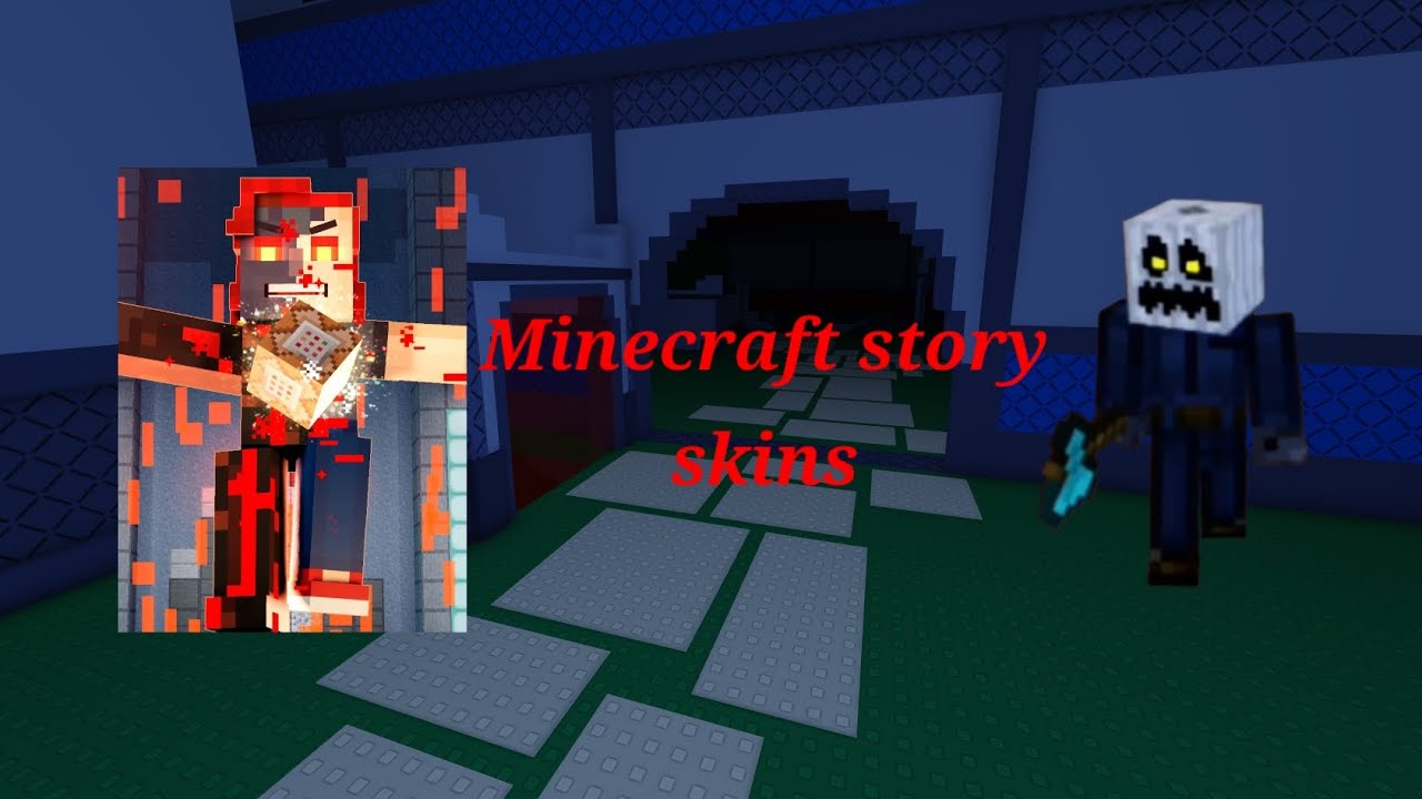 Using minecraft story skins in Forsaken 