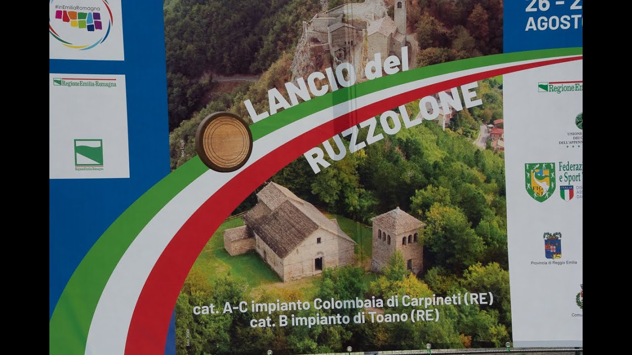 Campionato Italiano Lancio del Ruzzolone Individuale e a Coppie...Toano e Carpineti