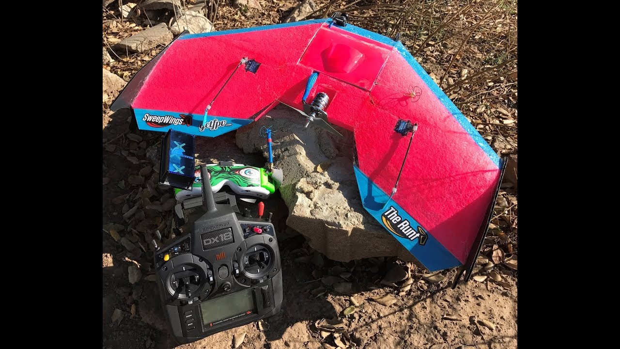 Sweepwings The Runt 27 Inch FPV Wing