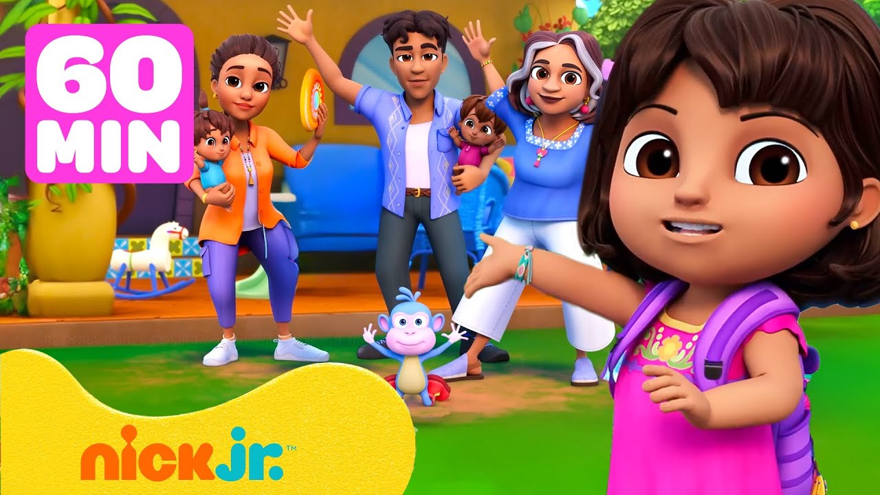 Dora | Doras Fiesta‑Abenteuer – 60 Minuten! 🎉 | Nick Jr. Deutschland