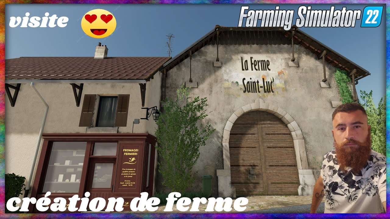 J'AI MODIFIÉ LA FERME ST LUC 😍 ! OFFICIELLEMENT MA NOUVELLE FERME ! PALLEGNEY. FARMING SIMULATOR 22