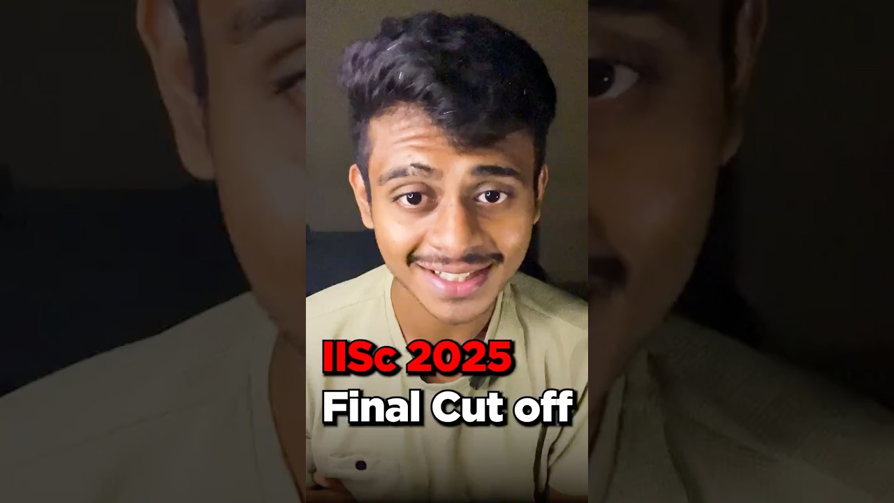 80 Marks = IISc Bangalore? IAT 2025 Cutoff Explained!