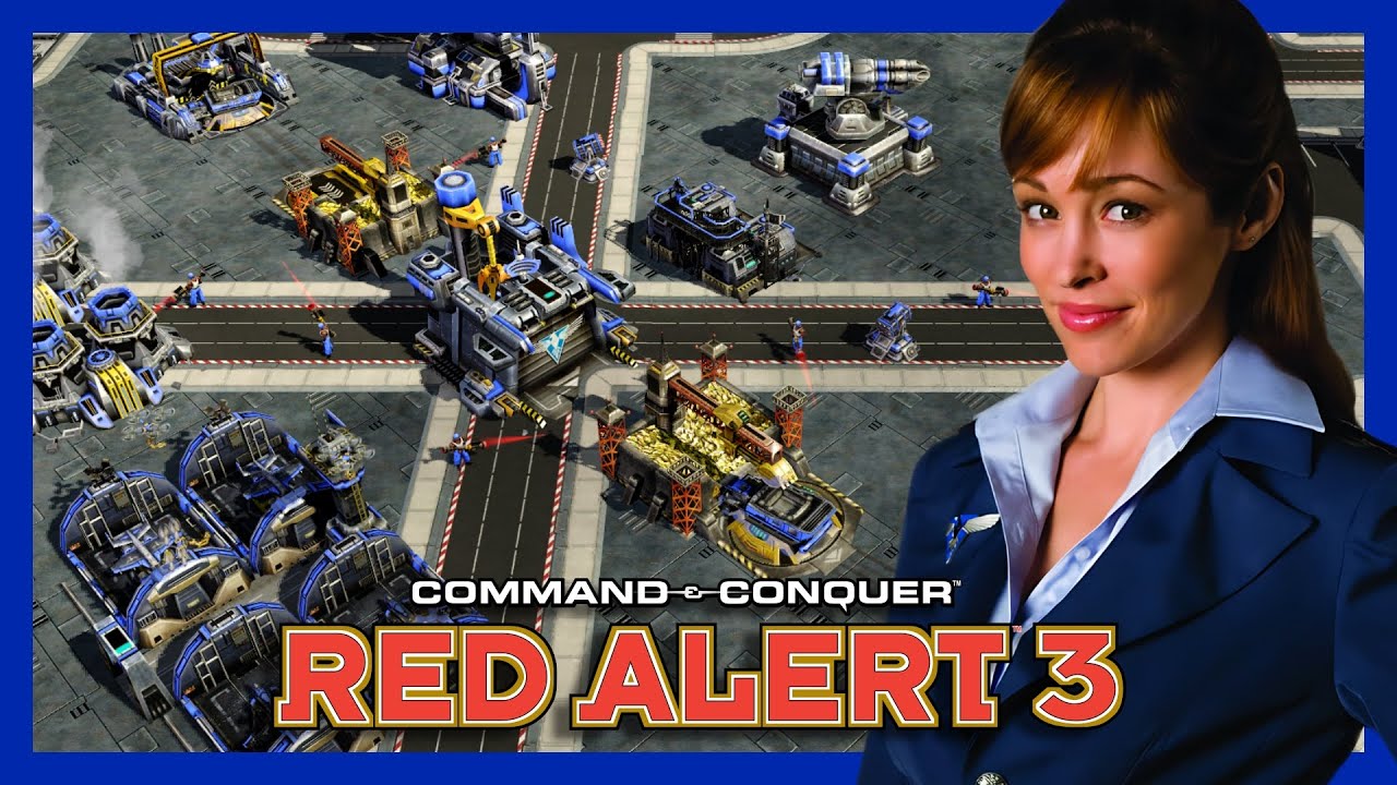 Red Alert 3 | The Allied Gameplay vs 4 Brutals FFA