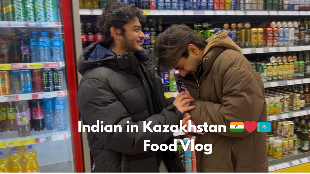 Indian in Kazakhstan 🇮🇳❤️🇰🇿 | Food Vlog 