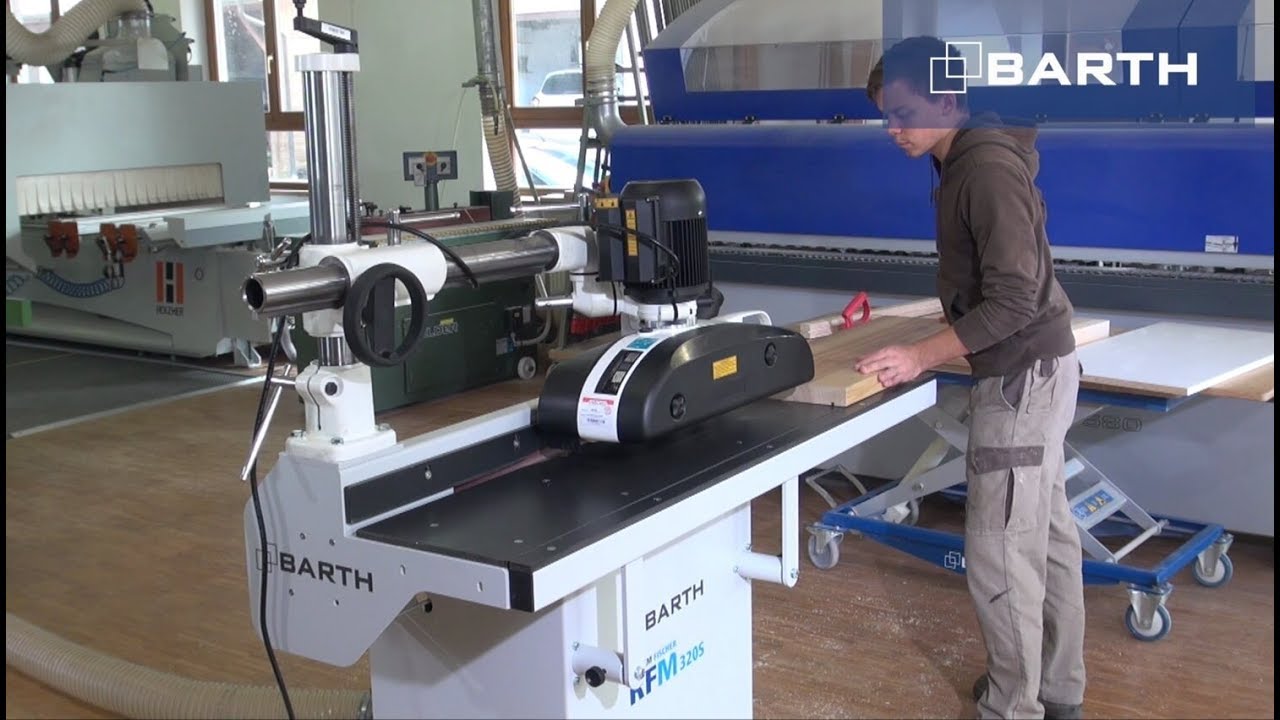 Schleifmaschine  Rundprofil- und Fasen RFM 320S von BARTH
