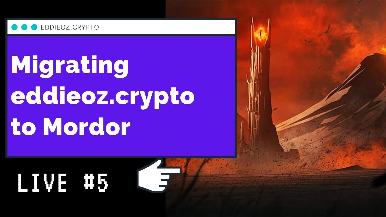 Live #5: Migrating eddieoz.crypto to Mordor (ETC - Ethereum Classic) Testnet