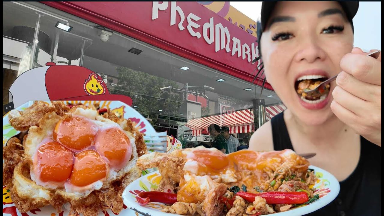 IS IT WORTH THE WAIT? Mark Wiens Restaurant (COME EAT WITH US + SUSHI TRAIN) | SASVlgos