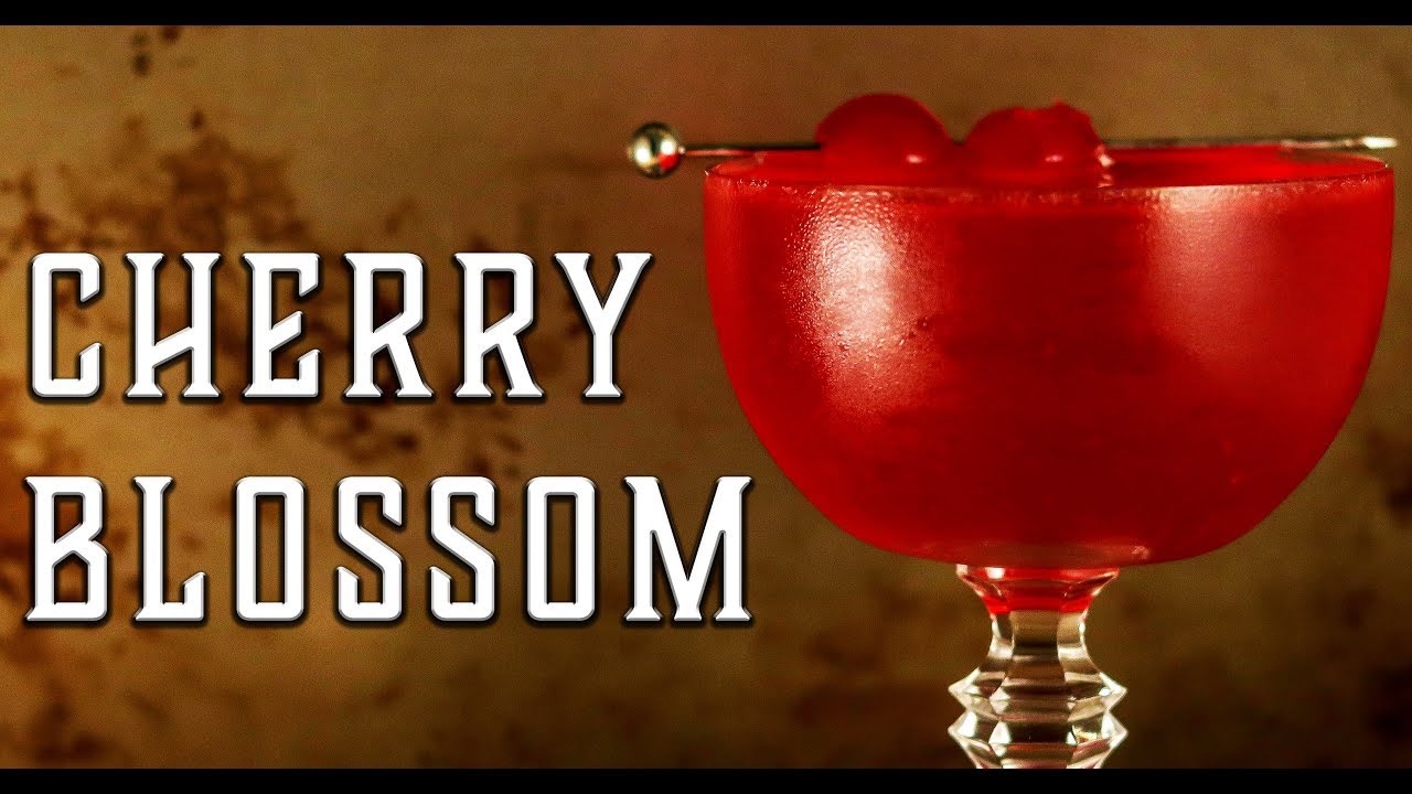 Cherry Blossom Cocktail - Booze On The Rocks