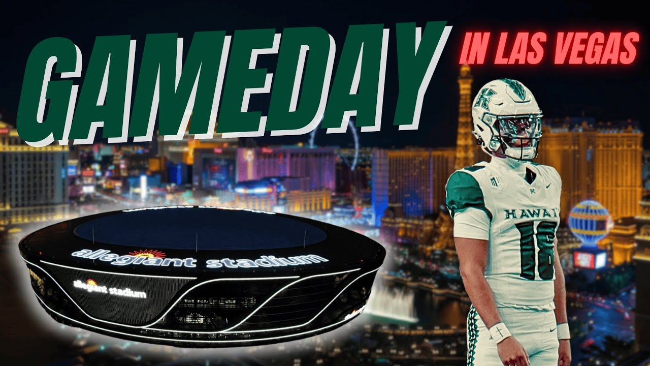 GAMEDAY VLOG | WEEK 13 HAWAI'I vs UNLV | ISLAND SHOWDOWN