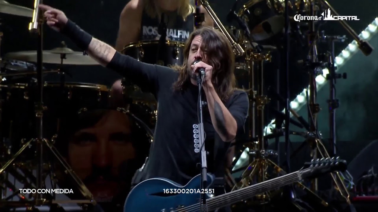 Foo Fighters - Let There Be Rock (AC/DC cover) - Corona Capitol, Mexico City, Mexico (18/11/2017)