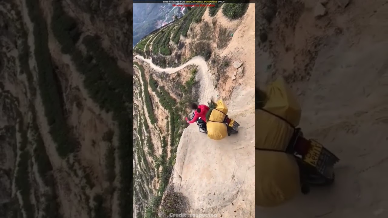 Most dangerous road Ever 😳