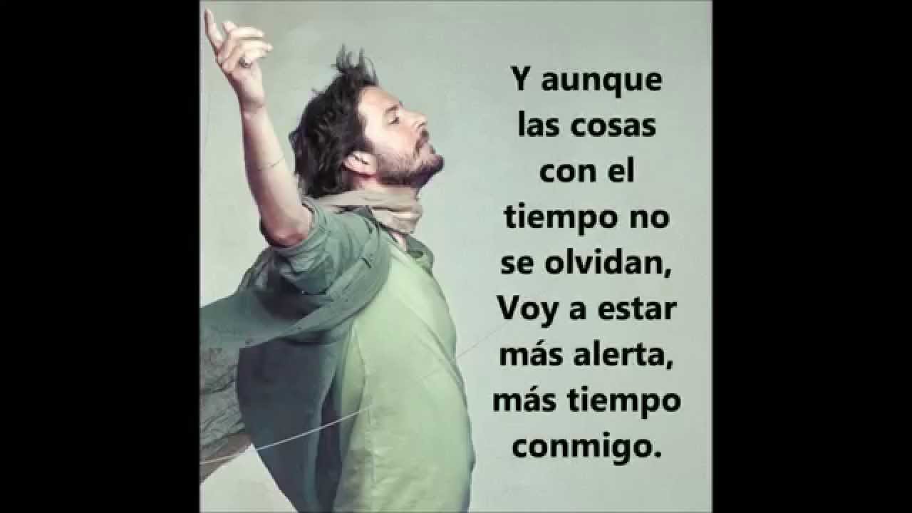 Siendo uno mismo LETRA - Manuel Carrasco